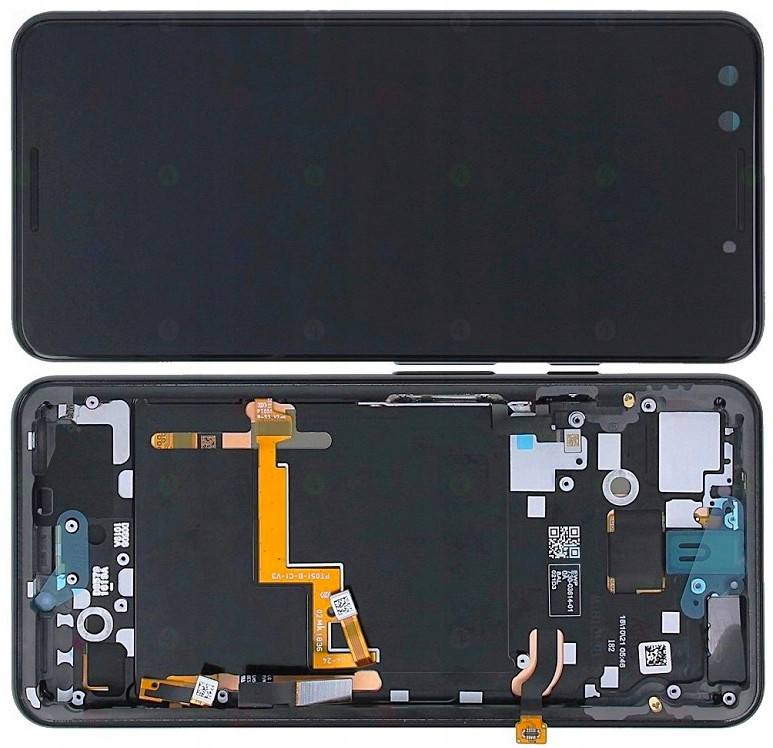Displej Pro Google Pixel 3 Originál LCD Obrazovka +rámeček