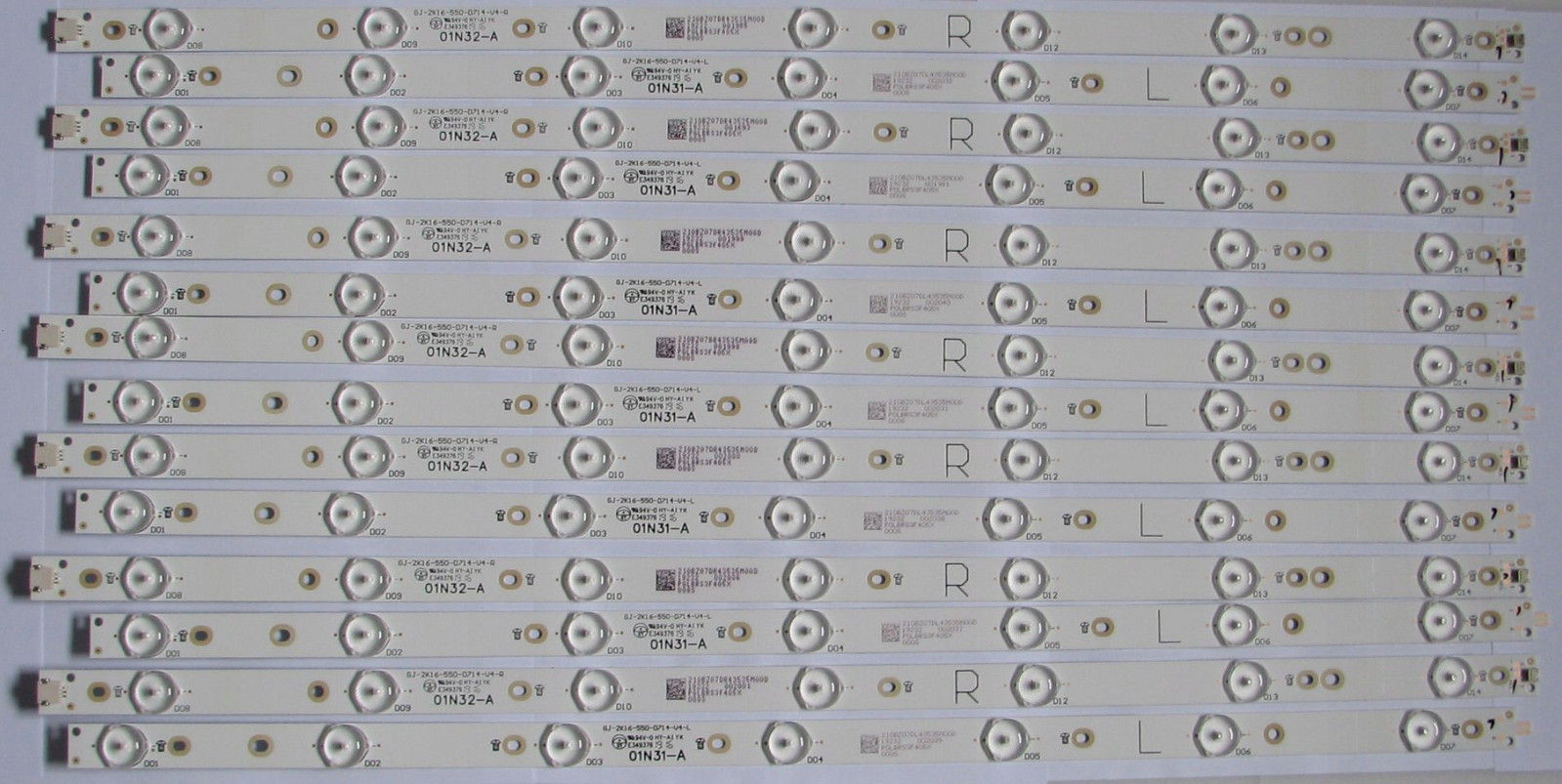 Led lišty LB55072 V1 GJ-2K16-550-D714-V4-L +r 55PUS6551 55PUS6561 orig