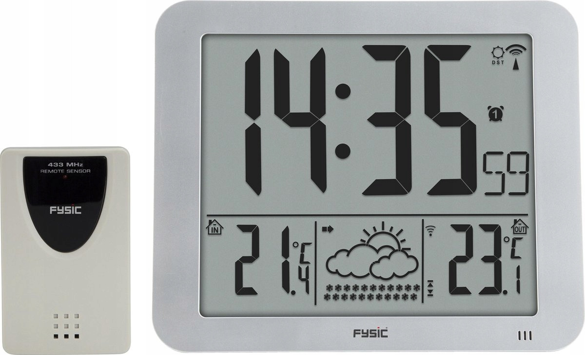 Bezdrátová meteostanice Fysic FKW-2500 Atomový Temp