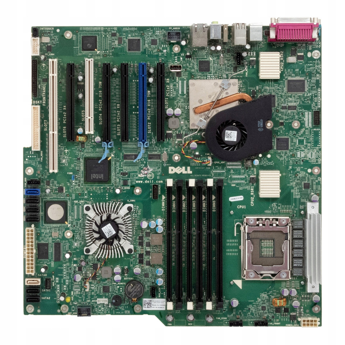 Dell 0D881F LGA1366 DDR3 FireWire eSATA pro Precision T7500