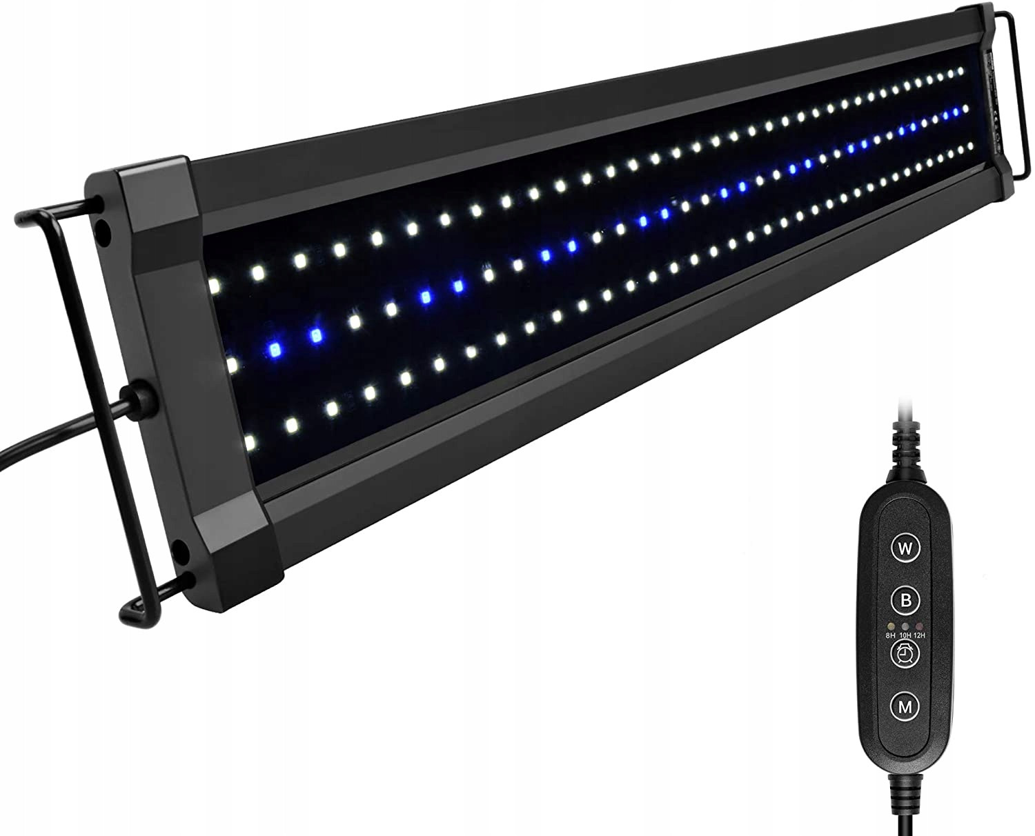 Lampa Led osvětlení pro akvárium růstu rostlin plné spektrum 156 diod