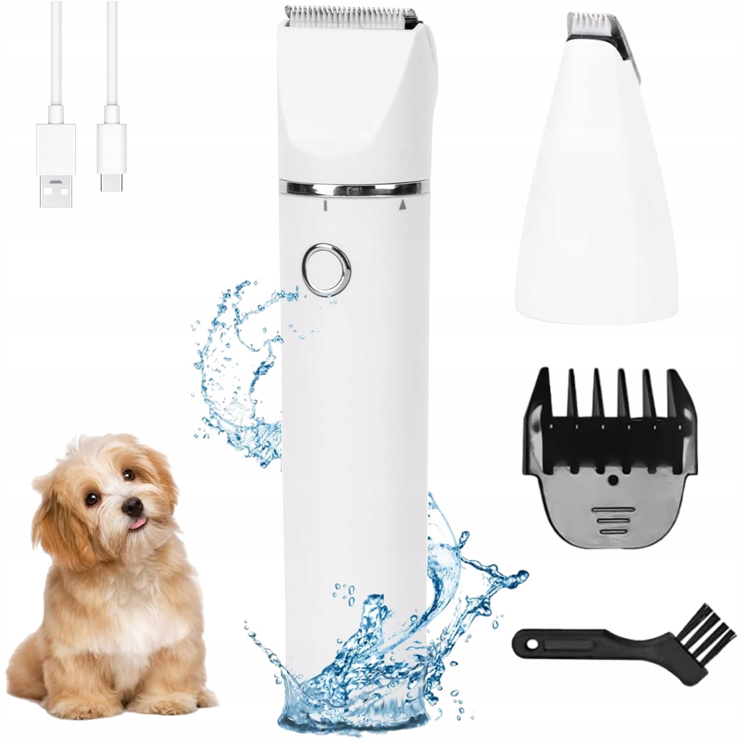 Zastřihovač Srstí Nízká Hlučnost Stříhání Psů Kočky Zvířat