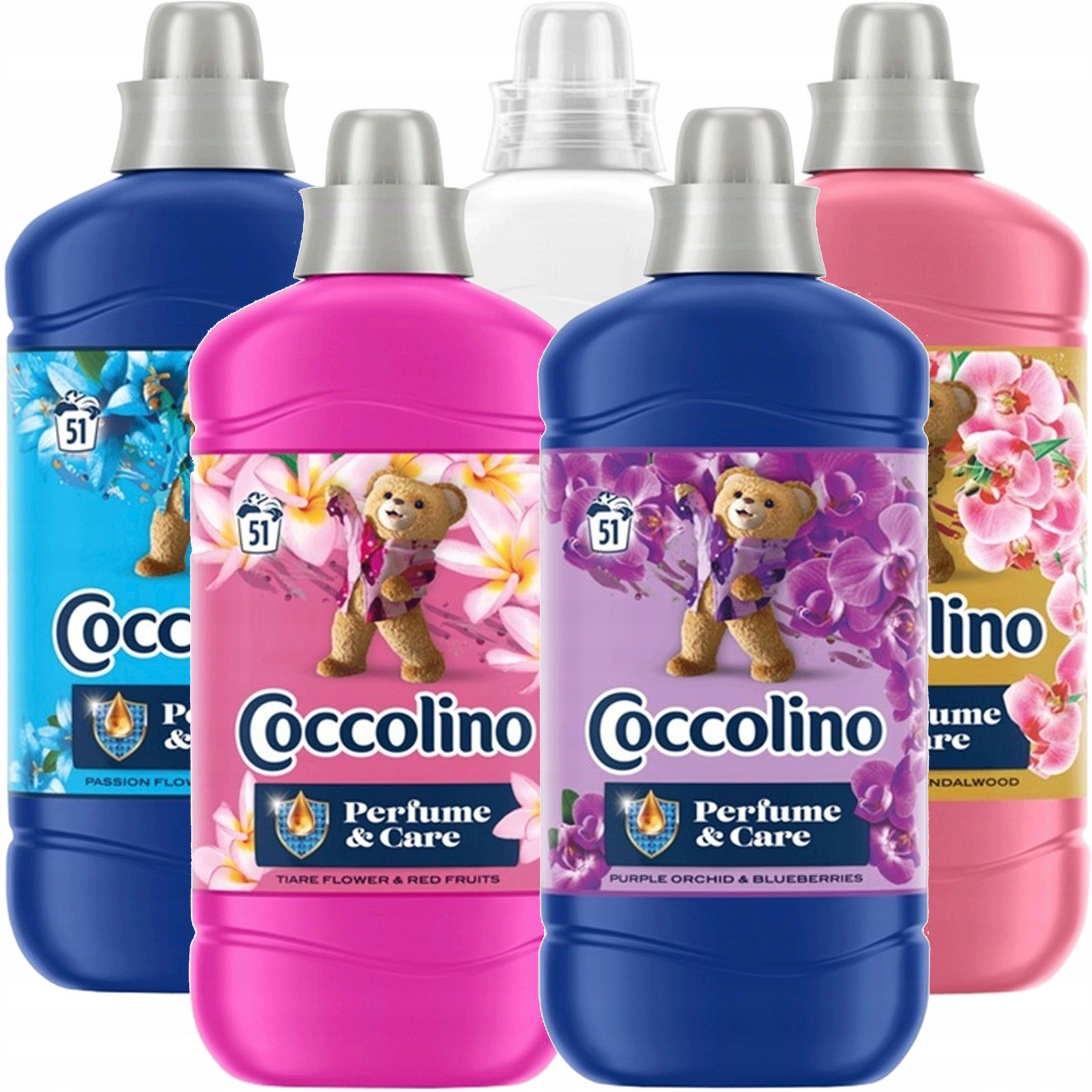 Sada Coccolino Creations Bergamot & Sandalwood 1,275l x5 MIX 6,375l