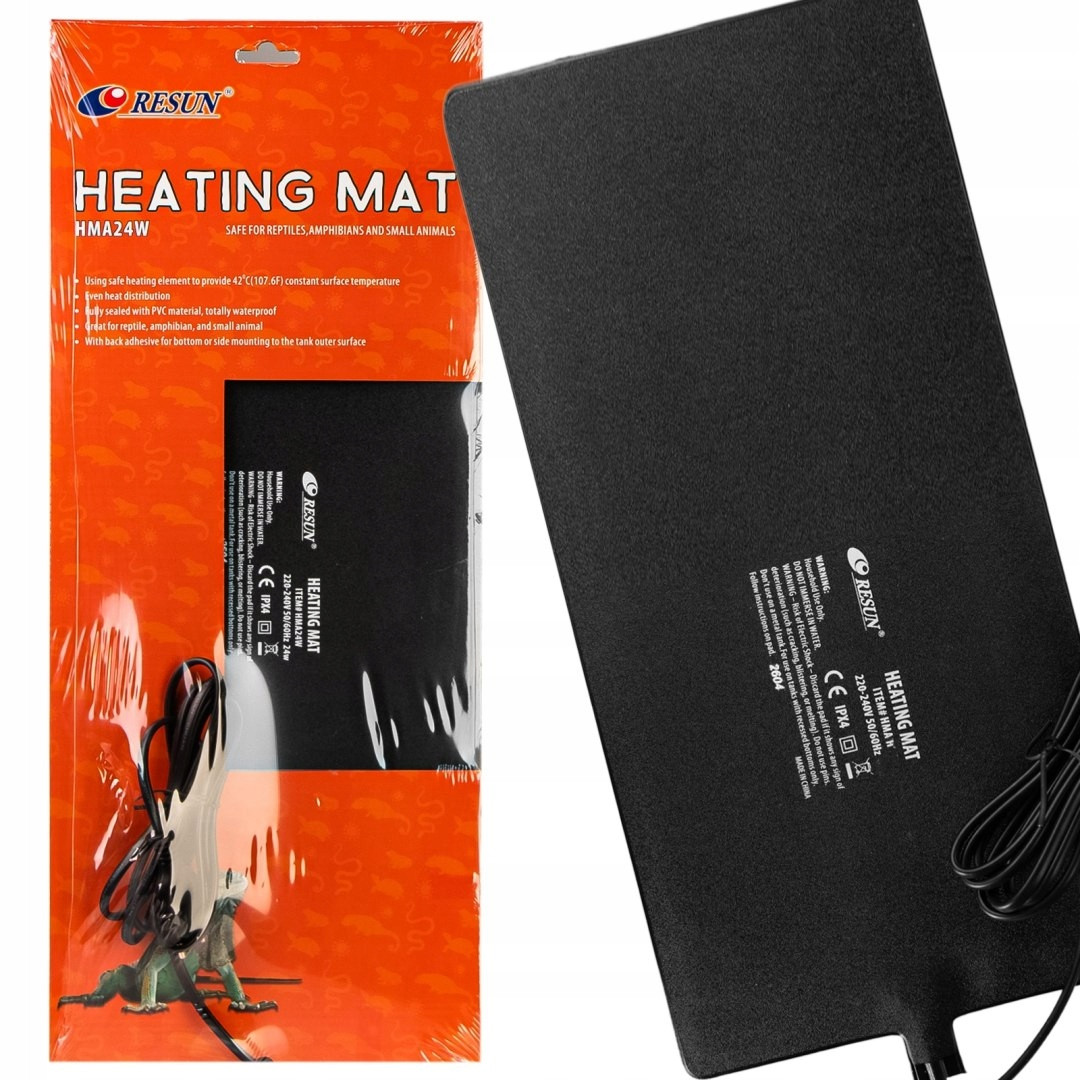 Resun Heating Mat 24W vyhřívací podložka Pvc 20x45cm