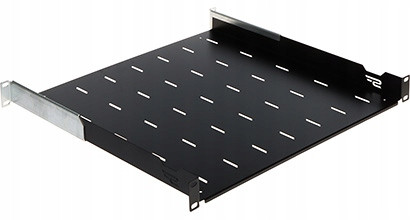 Police Rack nastavitelná S-RSA19-1U-450B černá