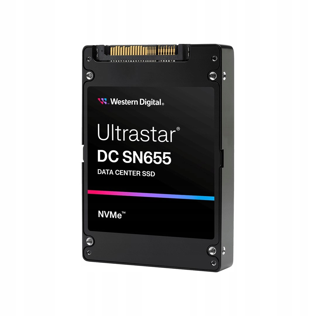 Ssd Western Digital Ultrastar DC SN655 7,68 Tb U.3 NVMe PCIe Tlc 0TS2459