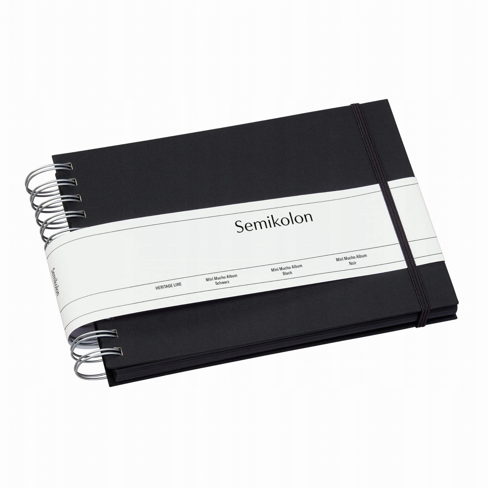 Album Semikolon Mini Mucho černé listy, černé