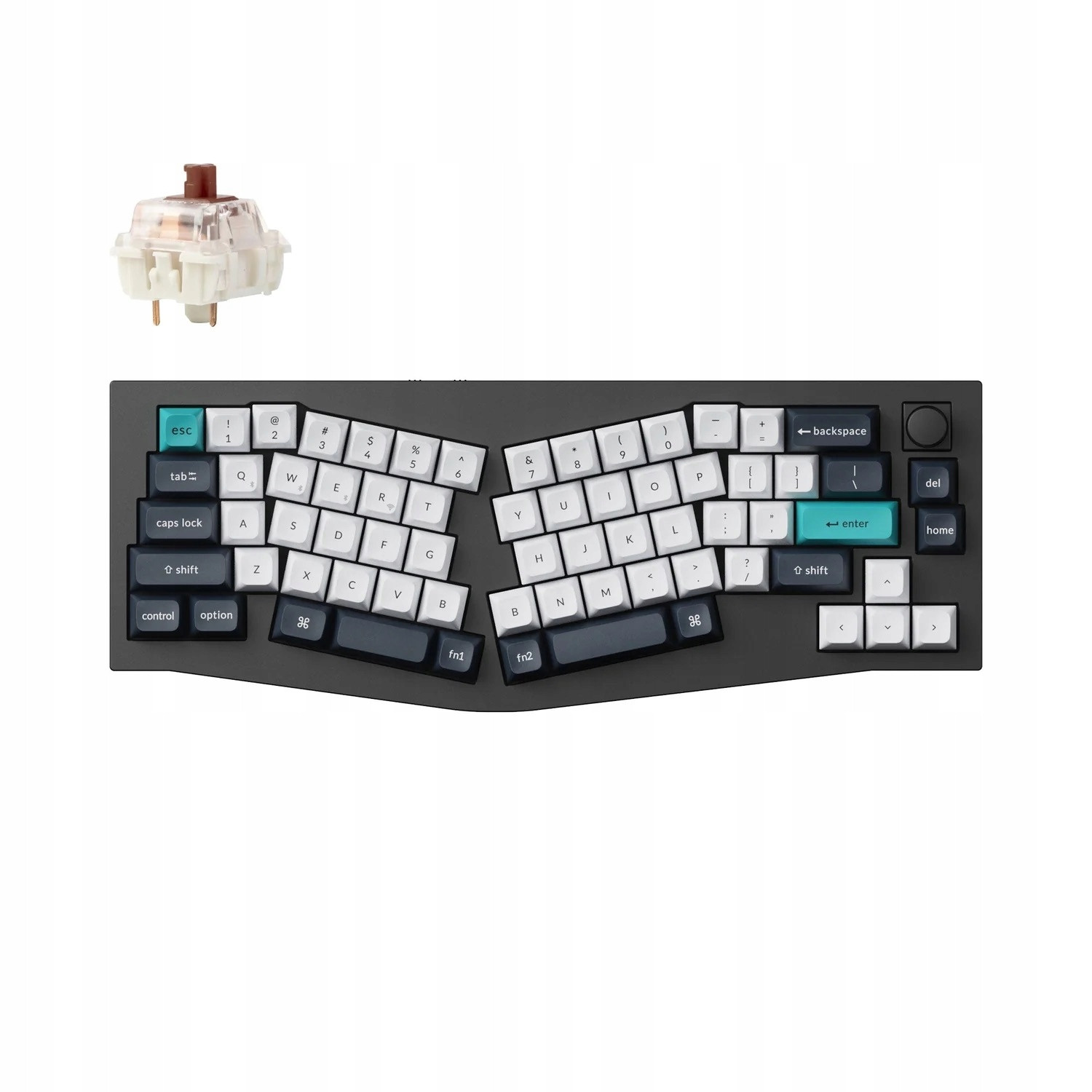 Keychron Q8 Max Bezdrátová mechanická klávesnice (Alice Layout) Q8M-M3