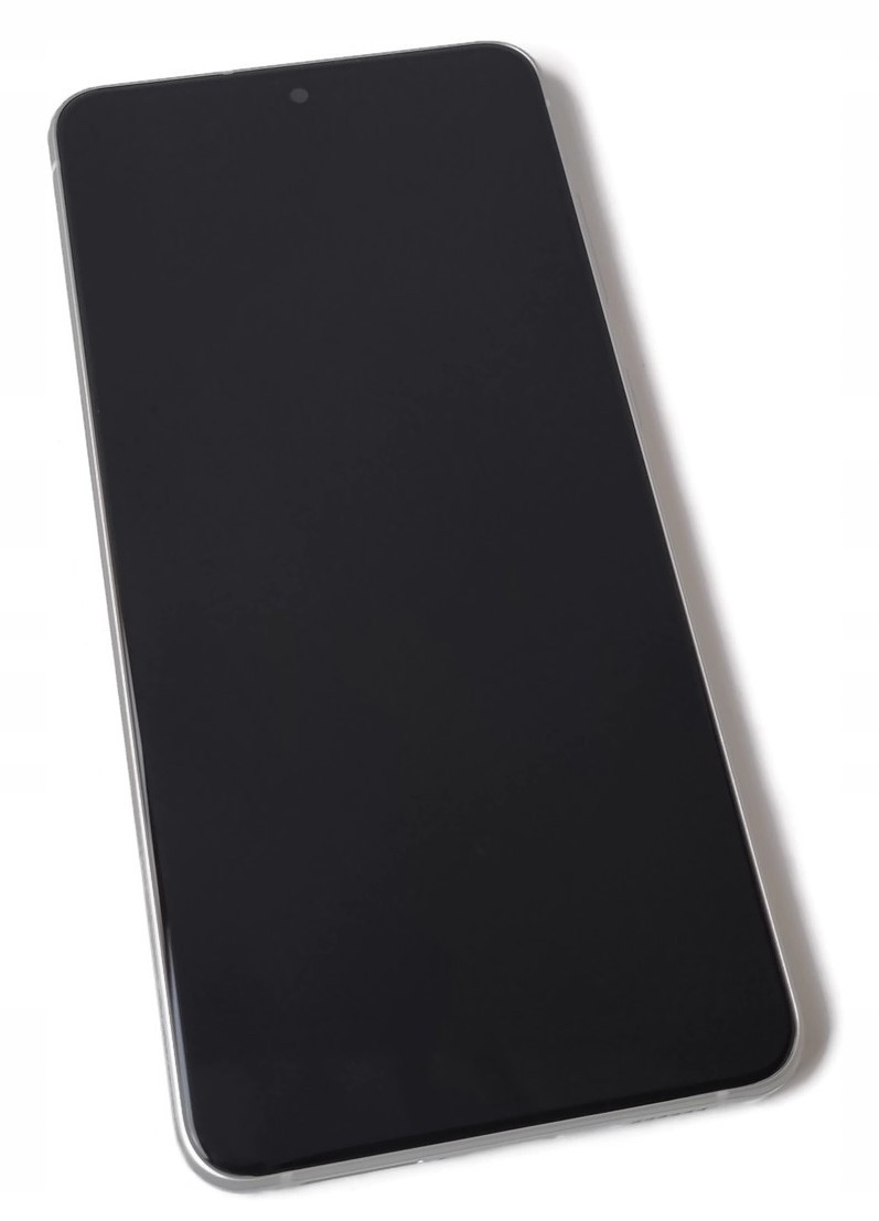 Org LCD displej originální rámeček Samsung Galaxy S21 Fe 2021 G990 bílý