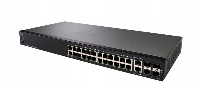 Nový SF250-24-K9-K9-EU Cisco SF350-24 48-port 10/100