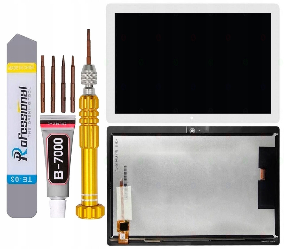 Lenovo Tab M10 TB-X505 TB-X505L LCD displej Bílá