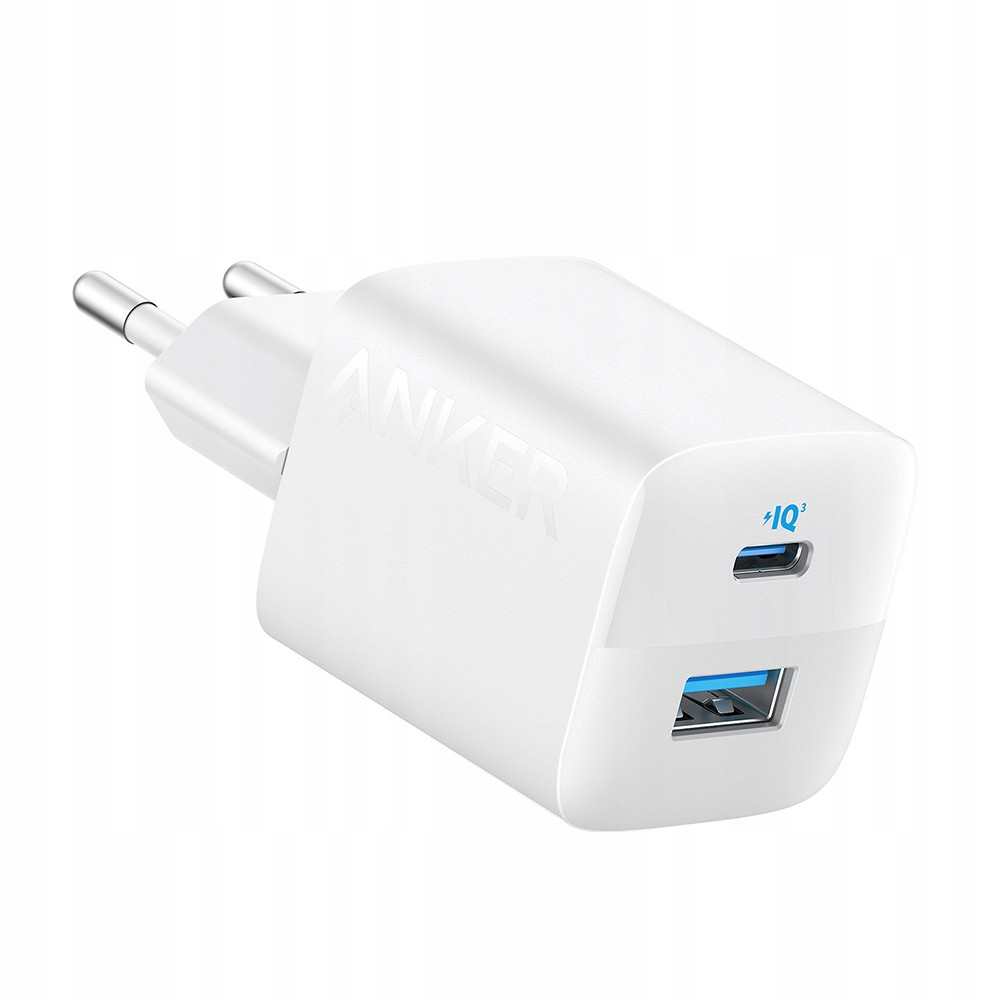 Nabíječka Anker 323 33W 1x Usb-a 1x Usb-c bílá