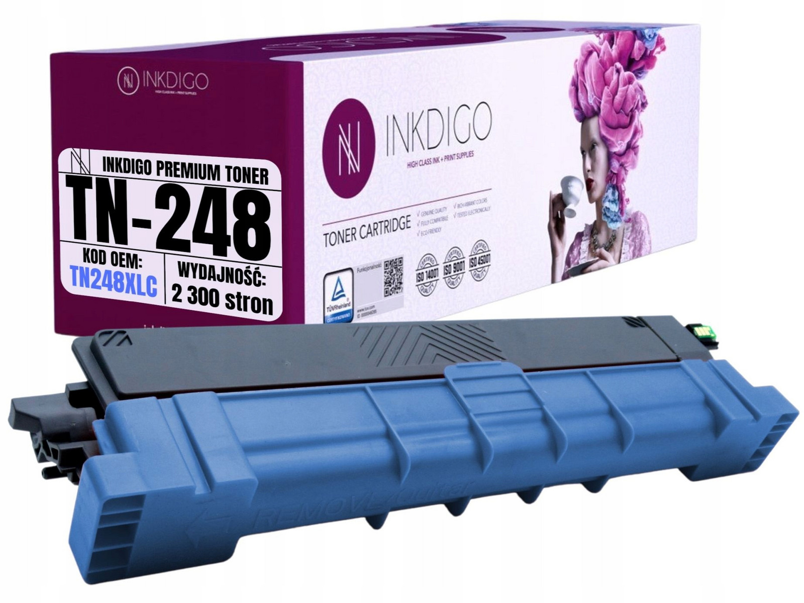 Toner Do Tiskárny Brother DCP-L3515 MFC-L3740 Náhrada TN-248C XL