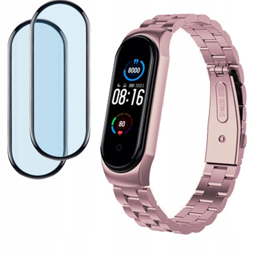 Metal +2 Škla pro Xiaomi MI Band 5 Barvy