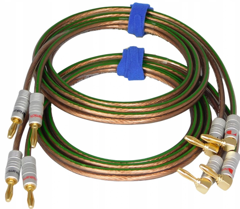 2x Sommer Orbit Hlasový Ofc 4 mm2 Banánový 0,5m