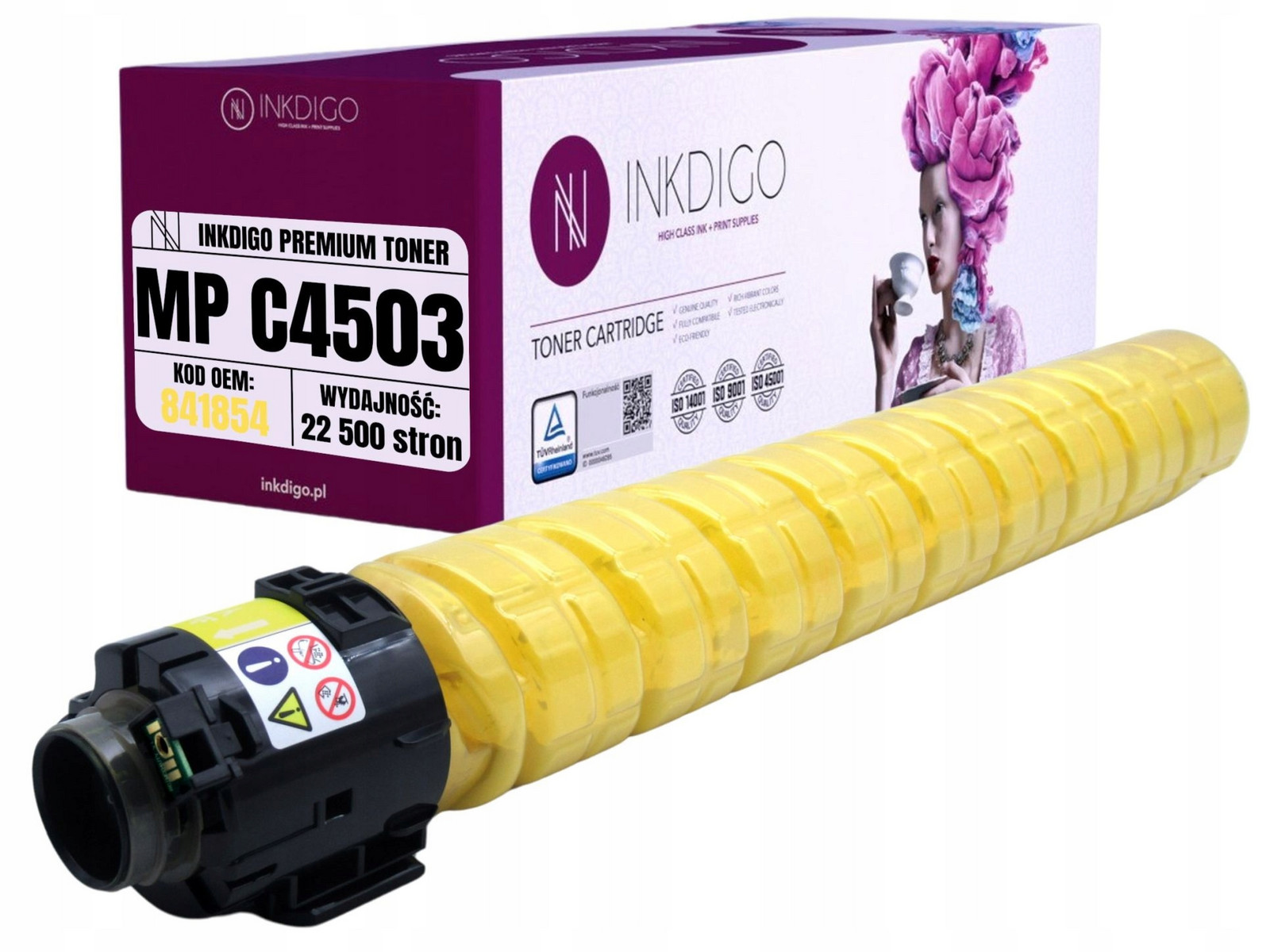 Toner náhradní 841854 pro tiskárny Ricoh Aficio Mp C4503 C5503 C6003