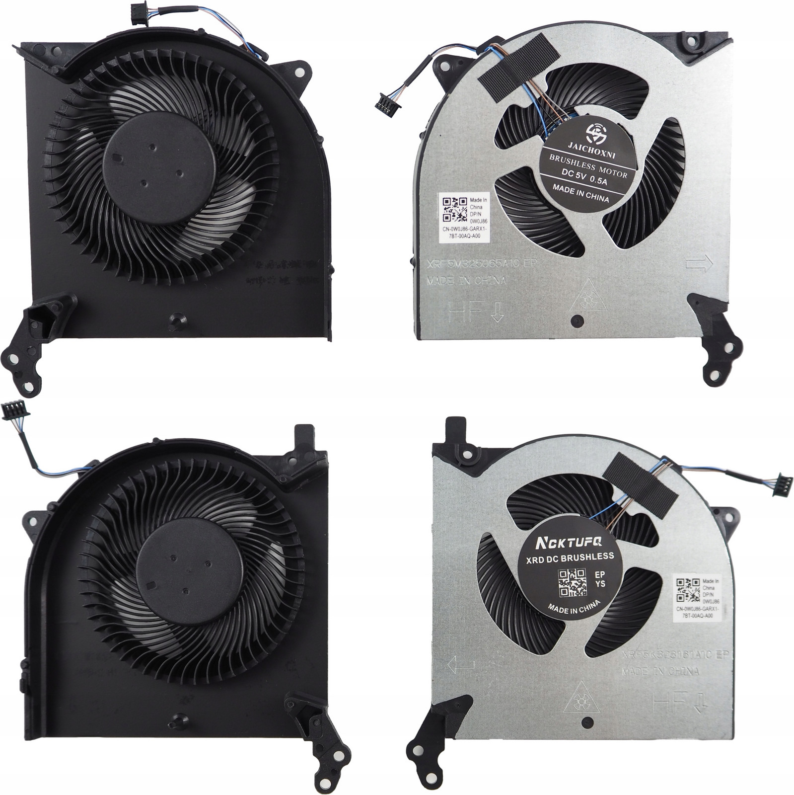 2 x Ventilátor Pro Lenovo Legion 5-15IMH05H 5-15IMH05H 5-15IMH05 5-15ARH05