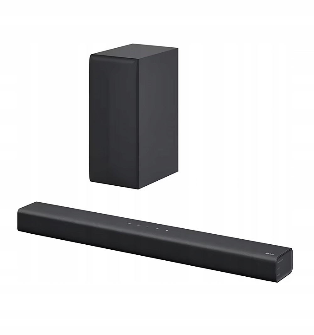 Soundbar Lg S60Q 300W 2.1 eARC 2xHDMI Usb Bluetooth Bezdrátový Sub Dálkový Ovladač