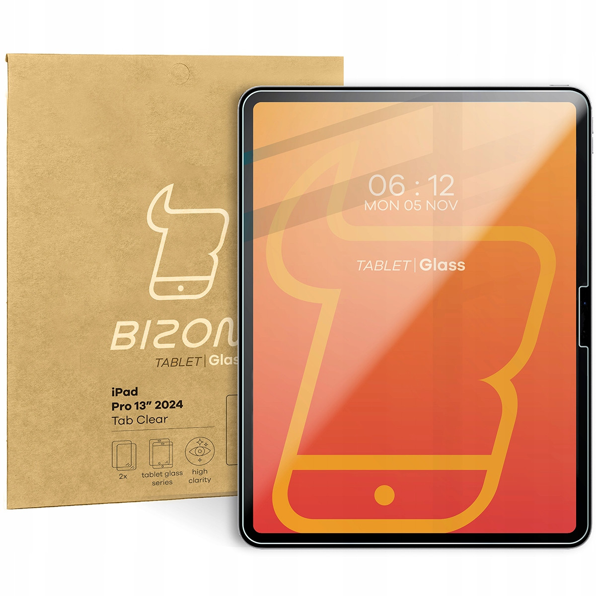 Sklo na tablet Bizon pro iPad Pro 13