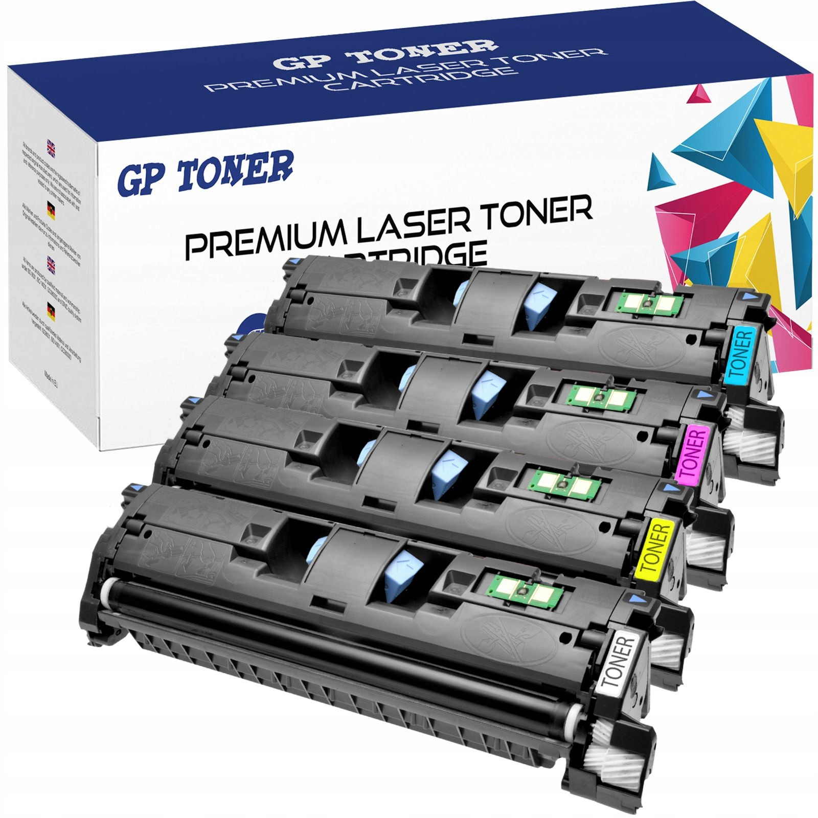 Toner pro Hp Laserjet 2550 2800 2820 2840 Q3960A 61A 62A 63A Sada