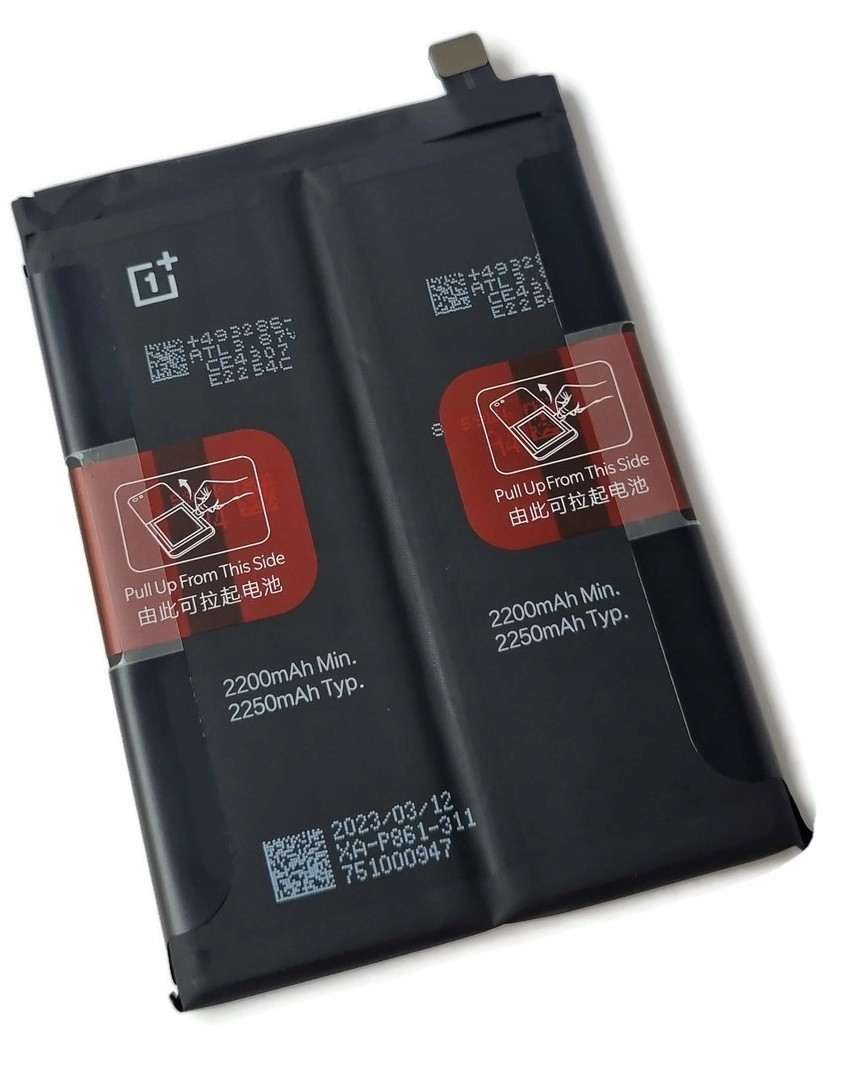 Org Nová originální baterie akumulátor pro OnePlus Nord 2 Nord 2T (BLP861)