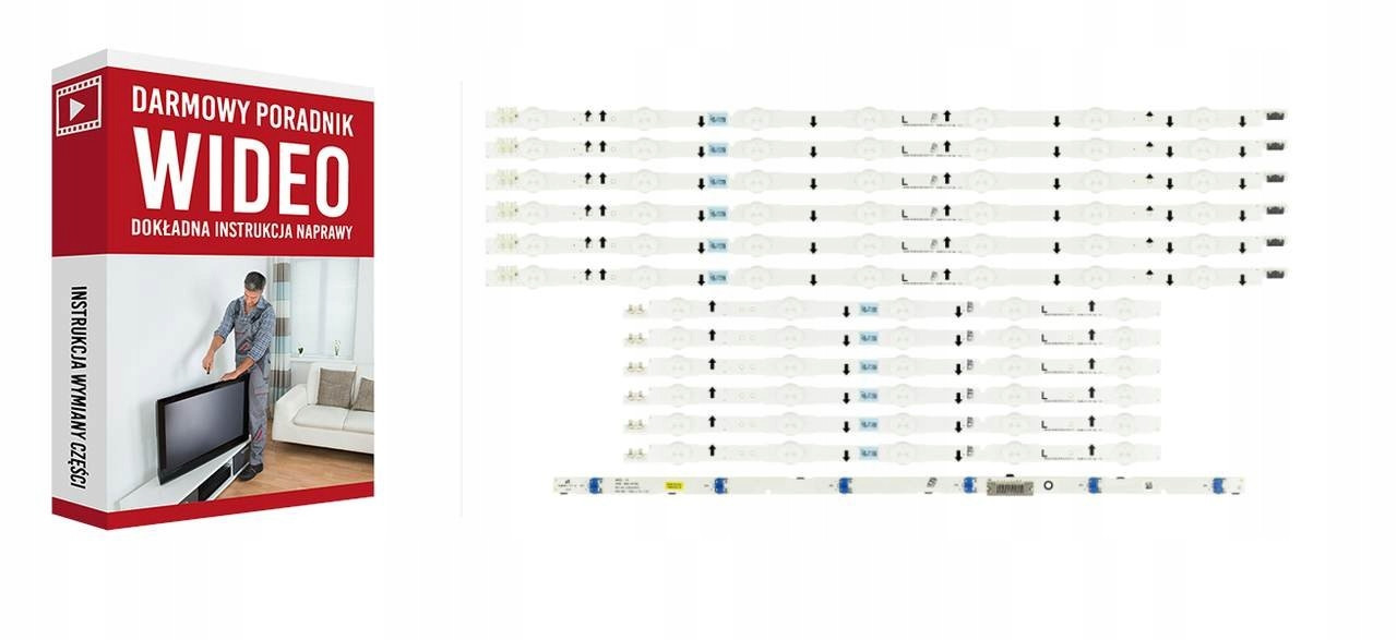 Led Lišty UE50J6250 UE50J5550 UE50J6240