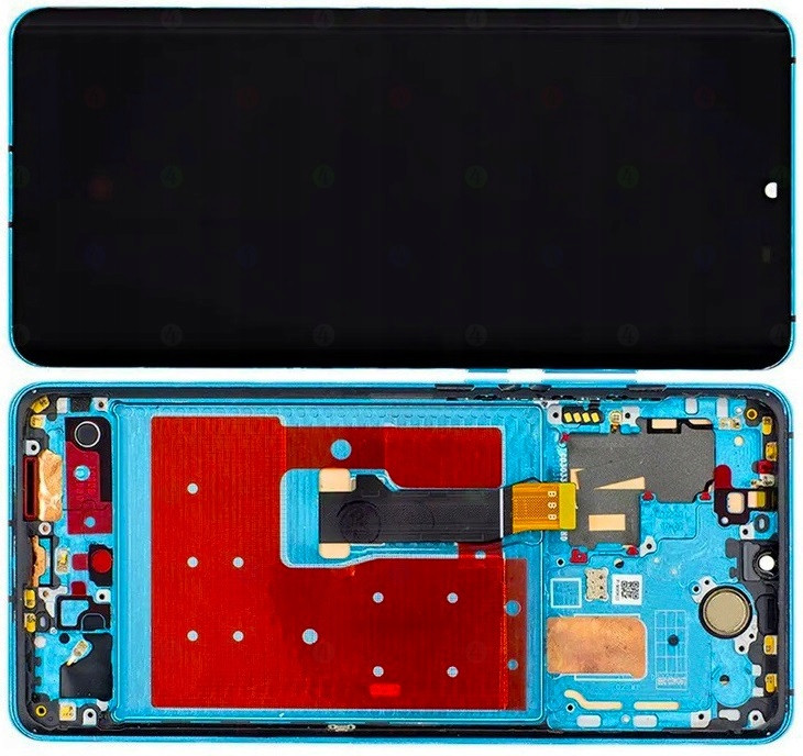 Huawei P30 Pro Oled LCD displej Displej +rámeček Aurora