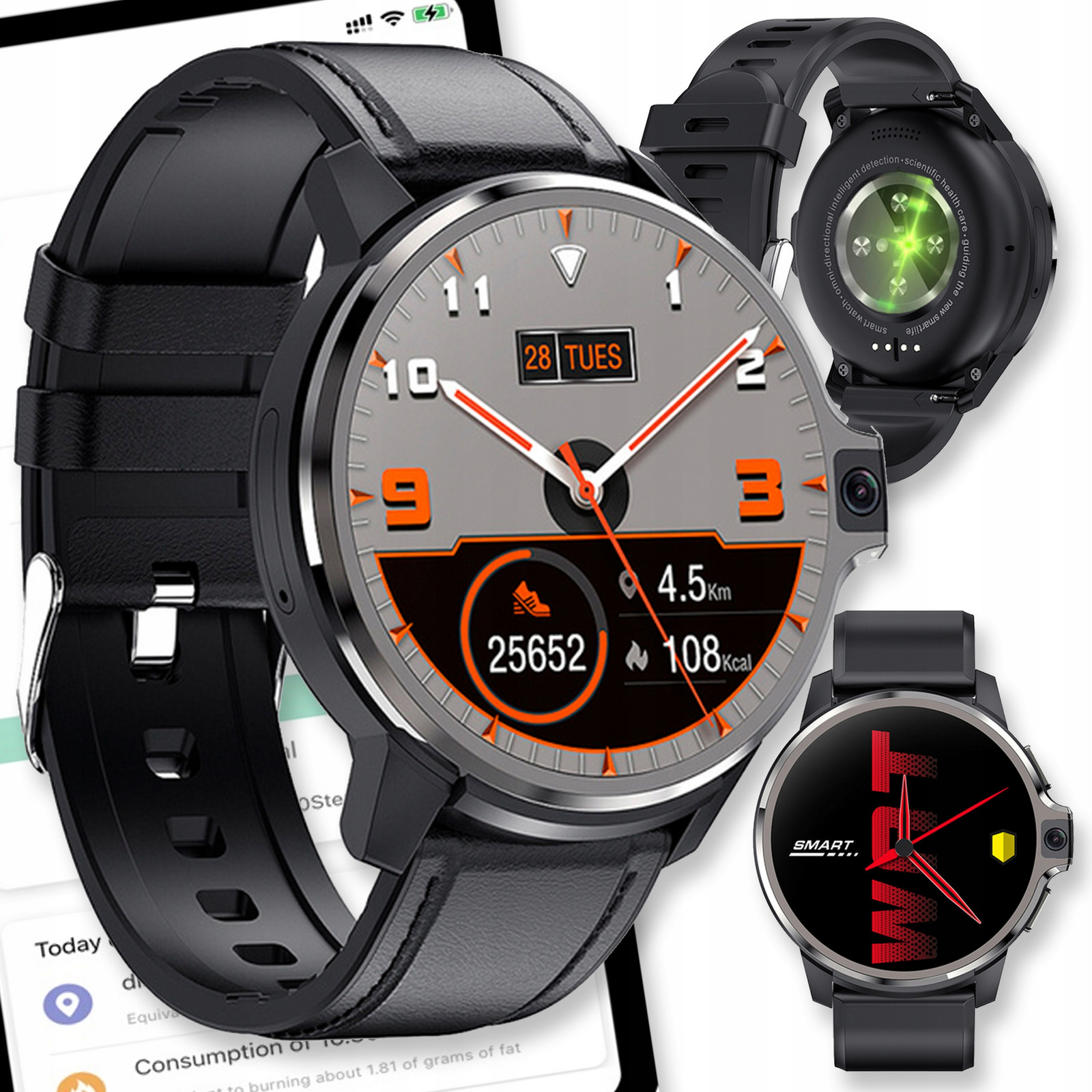 Chytré Hodinky Dámské Hovory Menu Pl Smart Watch Pánské Amoled Sport