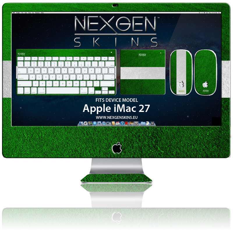 Nexgen Skins Sada skinů na pouzdro s 3D efektem iMac 27