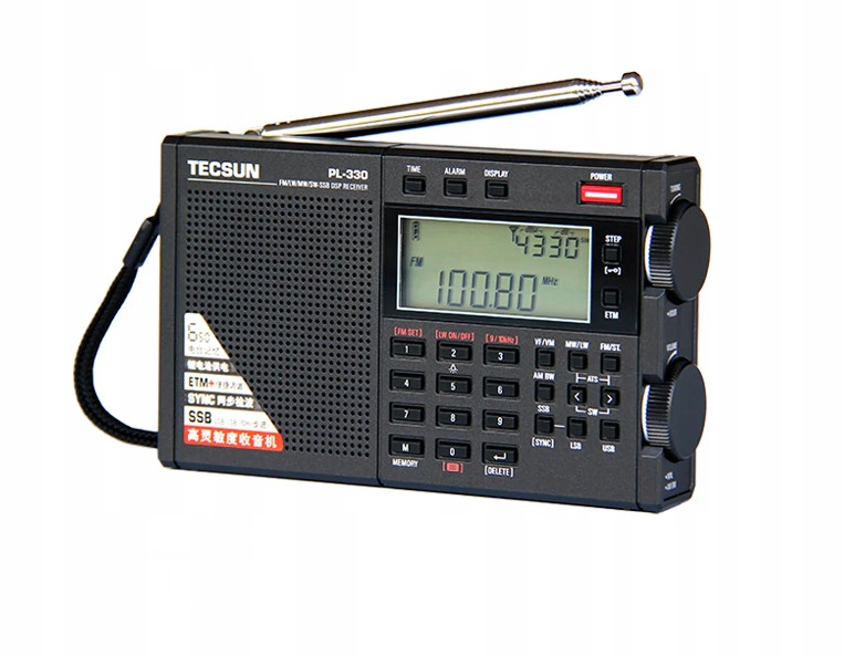 Tecsun PL-330 globální přijímač Dsp Ssb naslouchátko