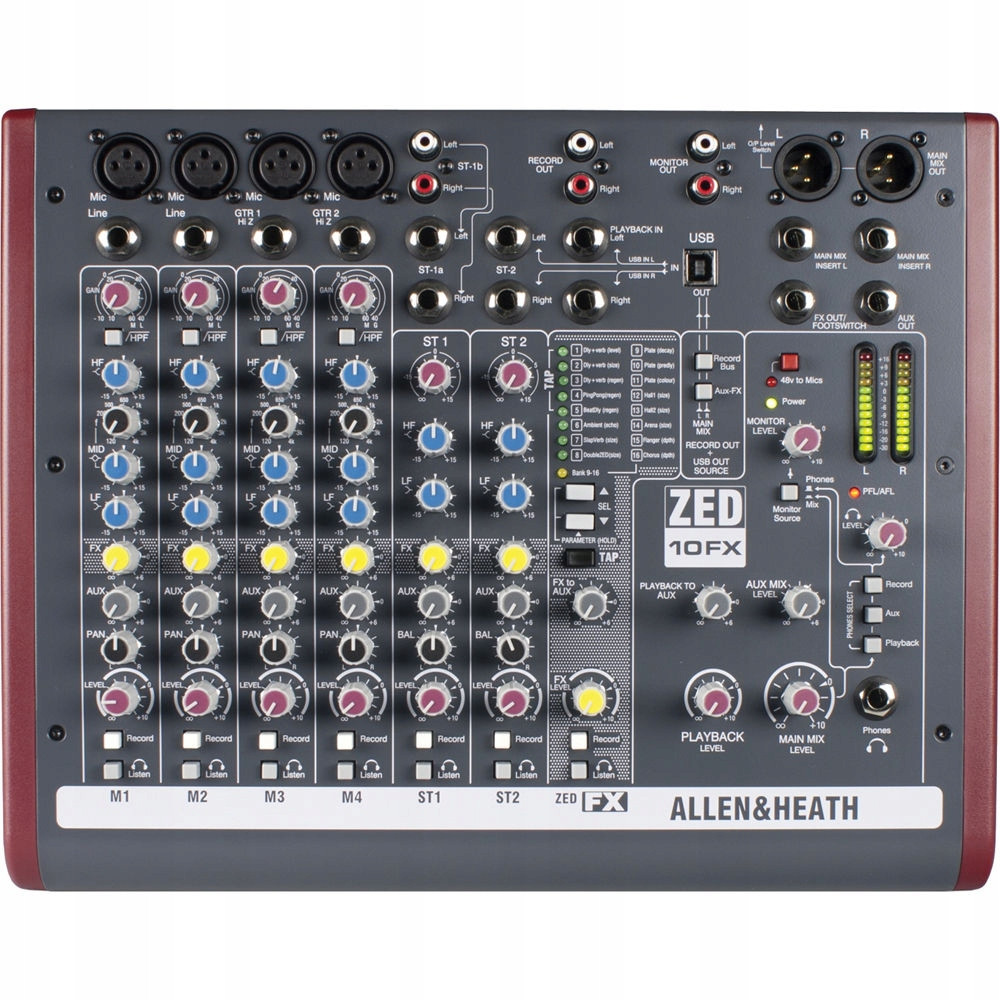 Allen & Heath ZED10FX audio mixážní pult