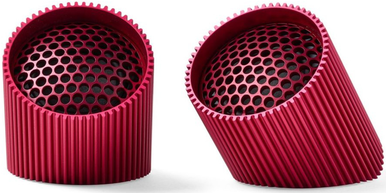 Přenosný reproduktor Lexon Ray Speaker Sanguine Red červený 6 W