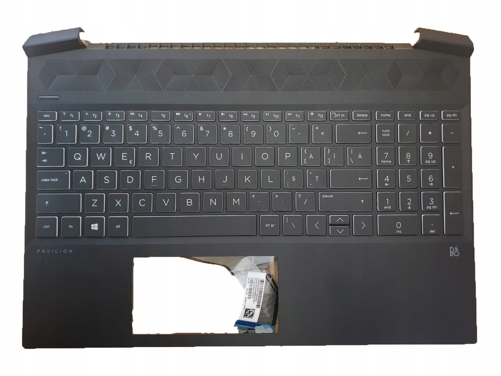 Hp Pavilion Gaming 15-EC pouzdro klávesnice Us Pl