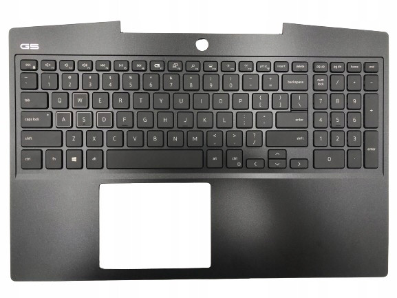 Pl Palmrest Dell G5 5500 Podsvícená klávesnice TKJ8F 6HF1K Wcvnn