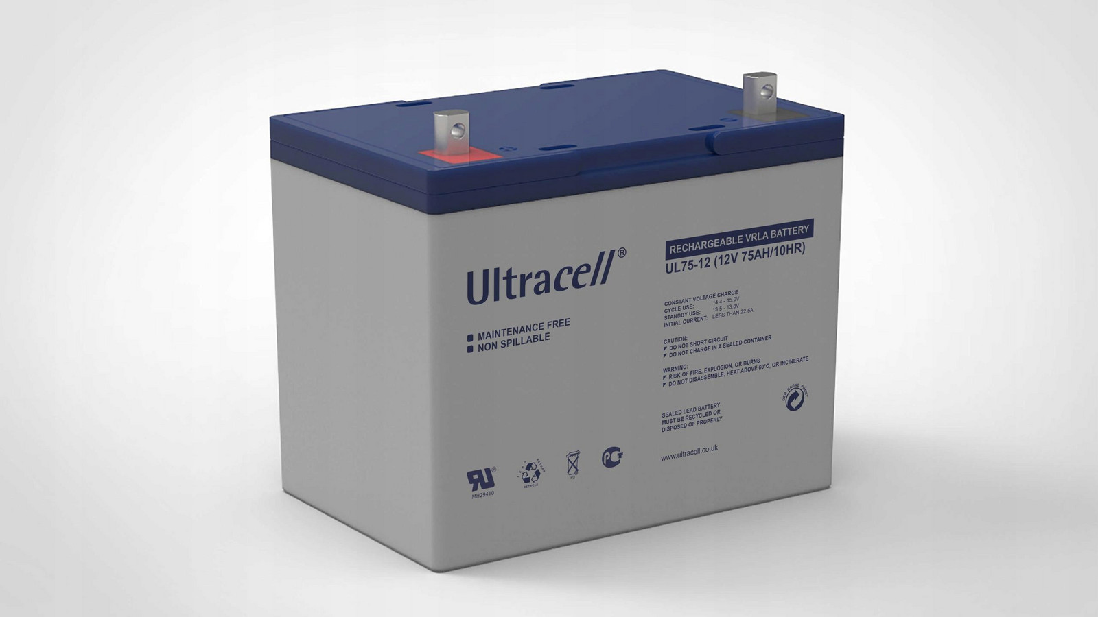 Akumulátor Agm Ultracell Ul 12V 75Ah