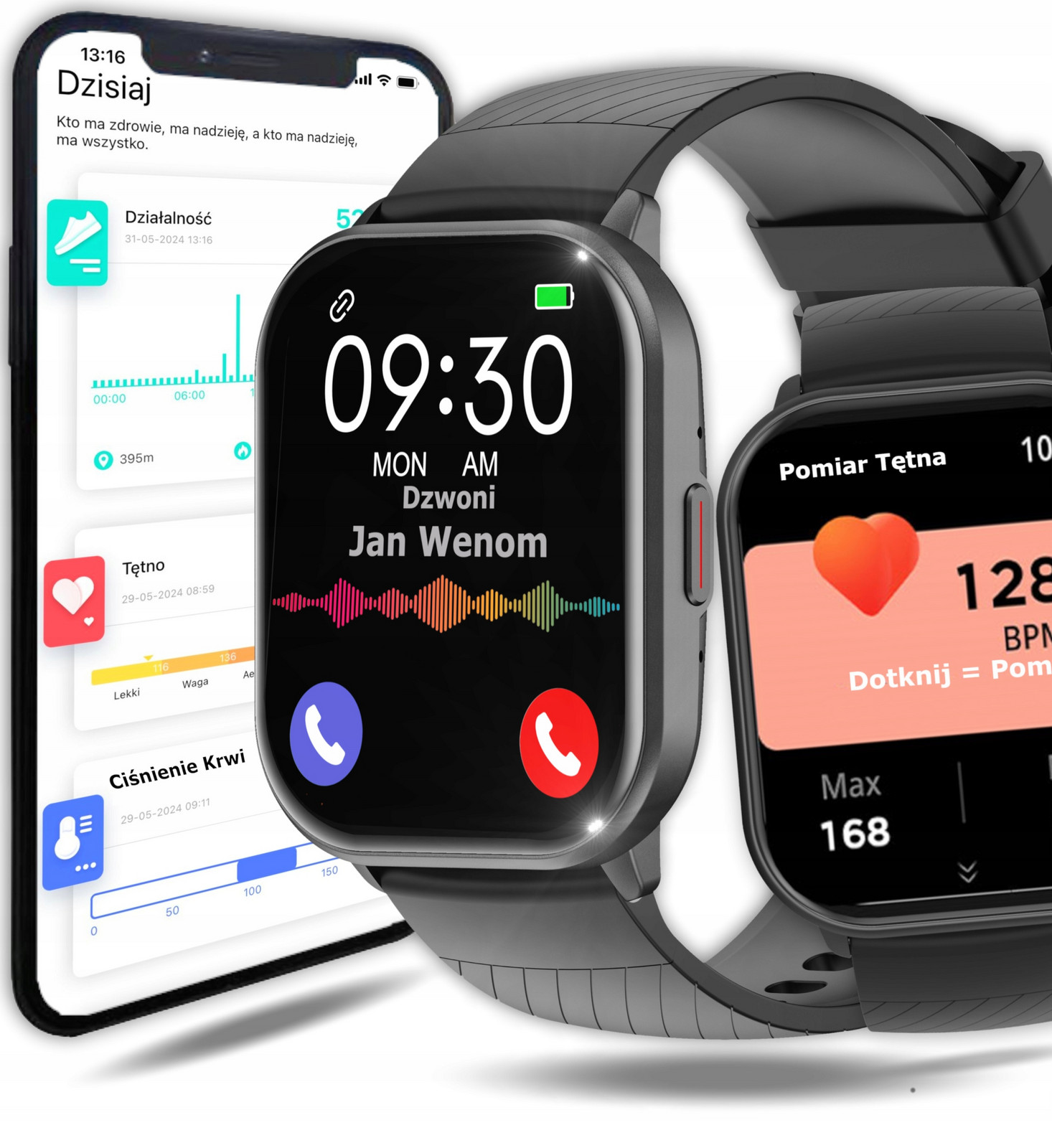 Chytré Hodinky Dámské hodinky Pánské Vodotěsné Sportovní Dotykové smart watch