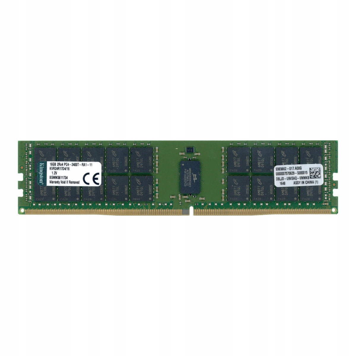 Kingston KVR24R17D4/16 16GB DDR4 2400MHz Ecc