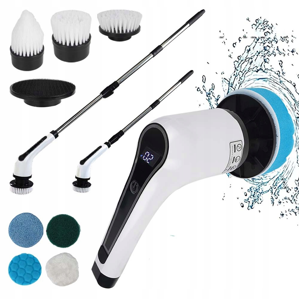 Elektrický Úklidový Kartáč Pro Úklid Rotační 7V1