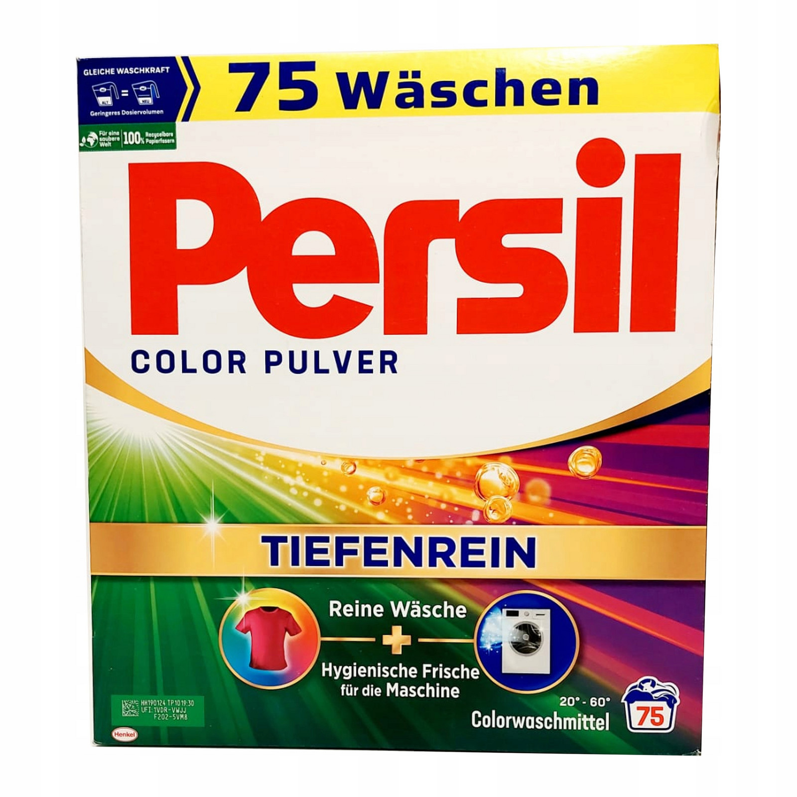 Persil Color Prášek na barevné prádlo 4,5 kg 75 praní Německý