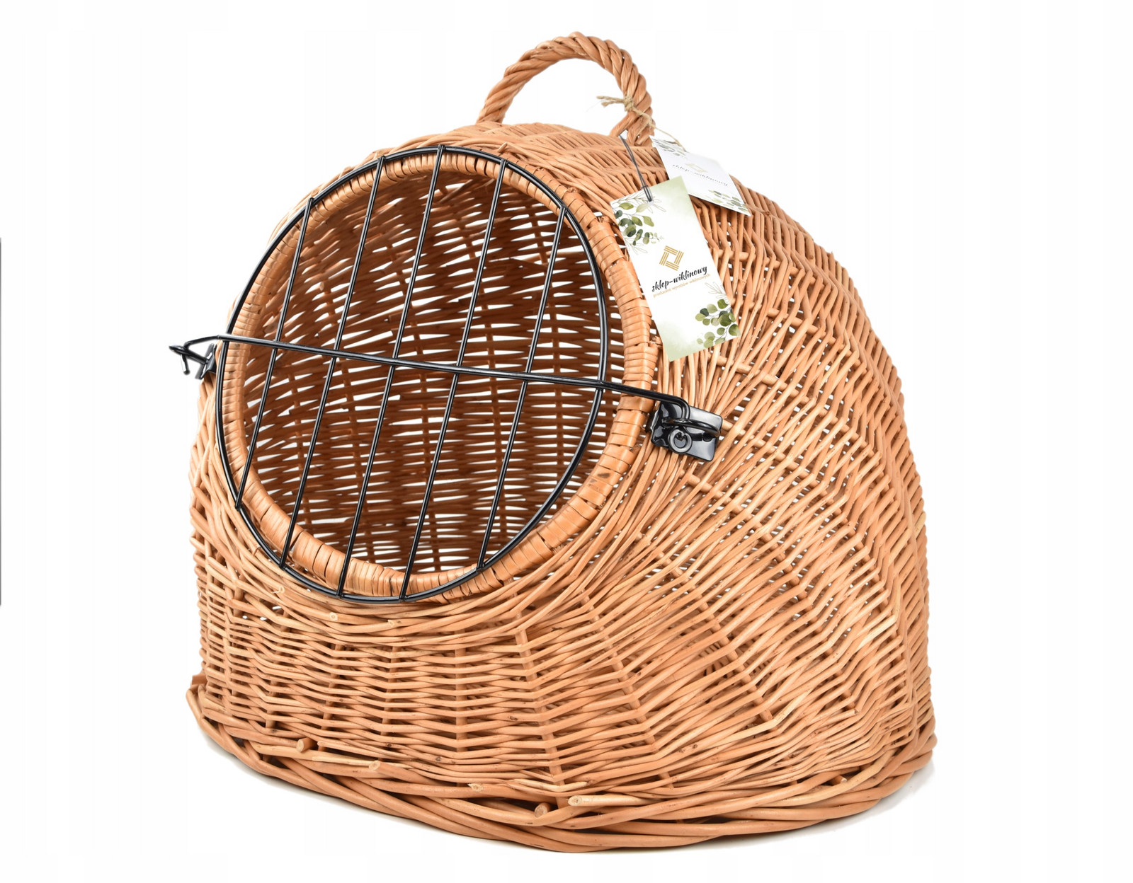 Přepravka , proutěná bouda pro kočky a psa 44 cm