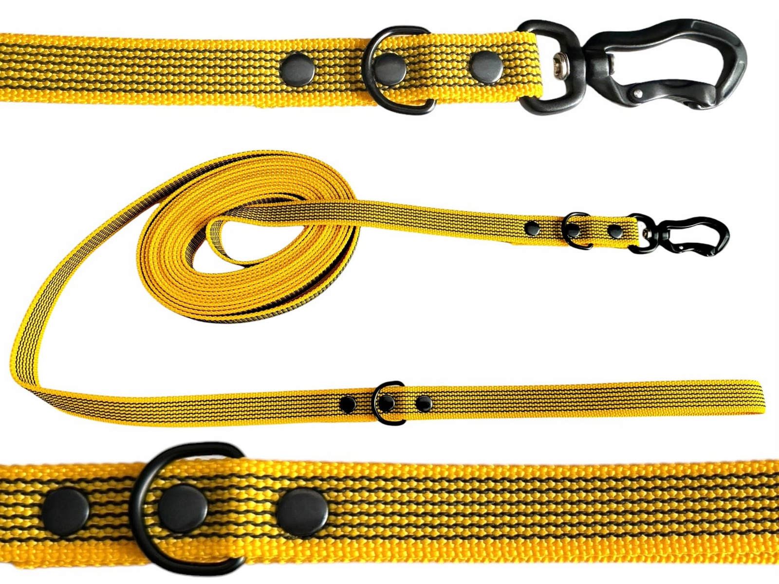 Vodítko Lanko Lonž Městské Pogumované Odolné Silné Protiskluzové 7M 20MM