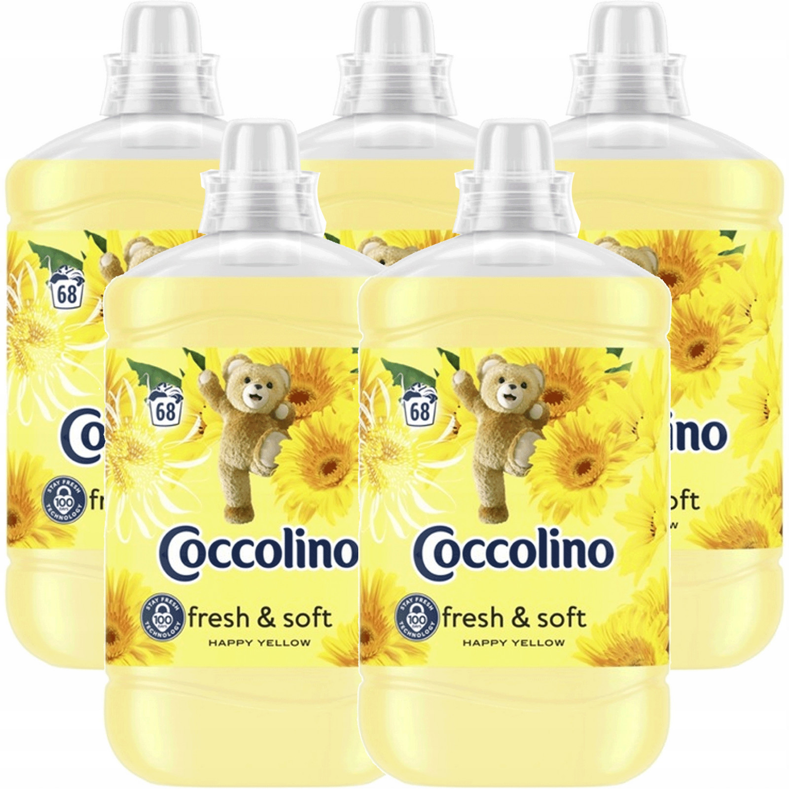 Coccolino Creations Happy Yellow aviváž 1,7L 68praní x5