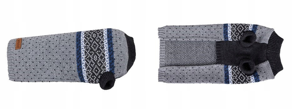 Svetr Amiplay odstíny šedé XL