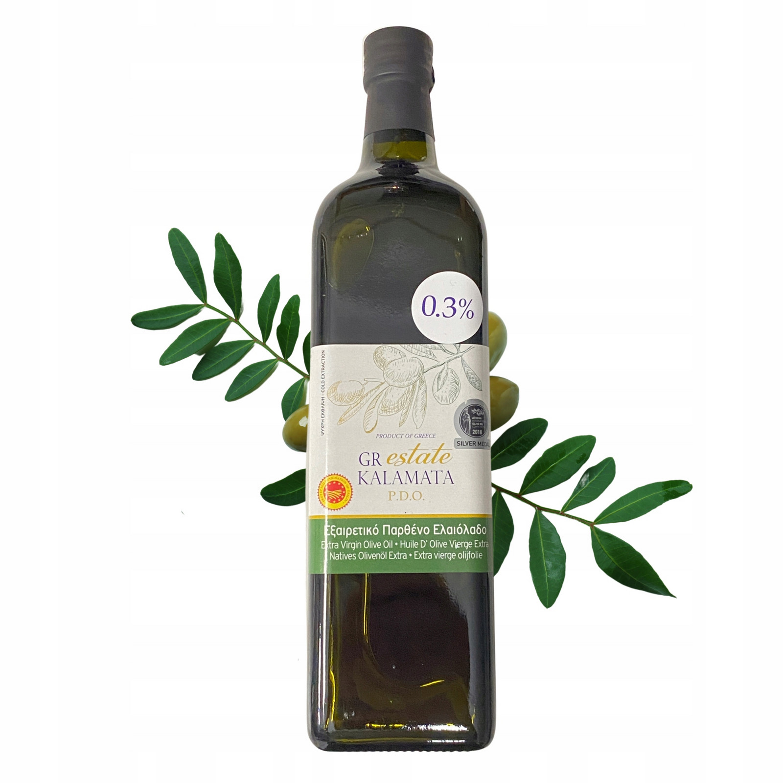 Řecký Olivový olej Extra Virgin Kalamata originální čerstvý nejlepší 1l