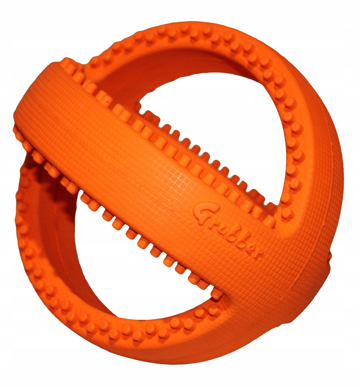 Happy Pet Grubber Football Oranžová hračka pro psy 18 cm