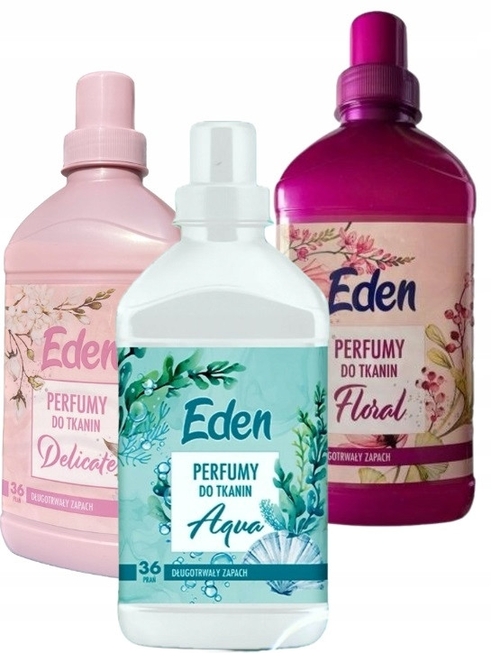 Set 3 x Parfém na Látky Eden Delicate Floral Aqua 3x720 ml mix