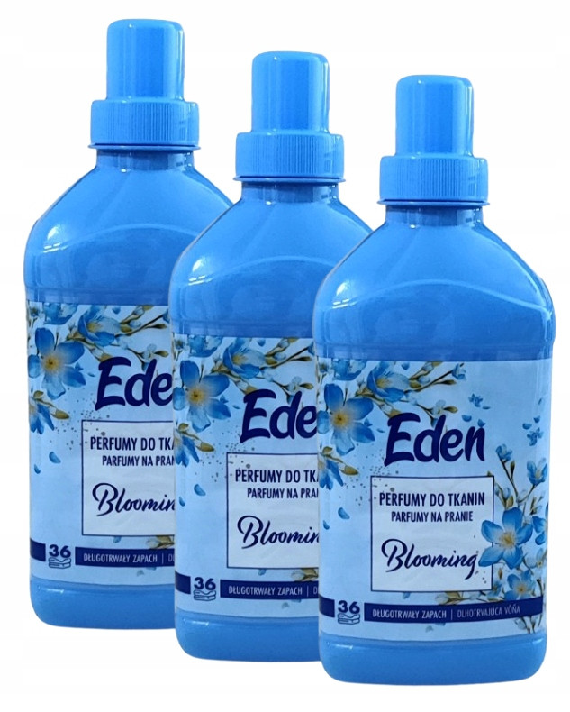 5 x Eden Delicate fabric Parfém +Floral +Fresh +Aqua +Blooming 5x720 ml