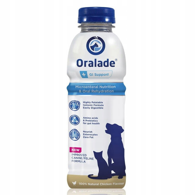 Livisto Oralade Gi Support 6x500ML elektrolyty s prebiotikem psi a kočky