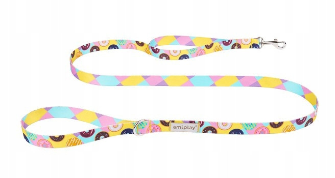 Amiplay Vodítko Be Happy XL 150CM Donut