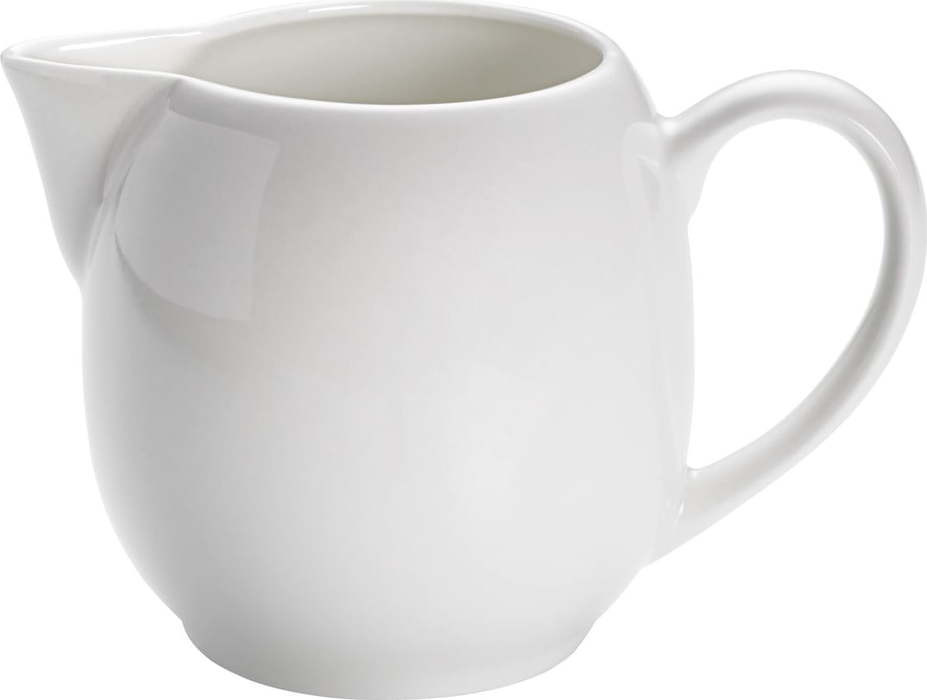 Bílá porcelánová konvička na mléko 300 ml Basic – Maxwell & Williams